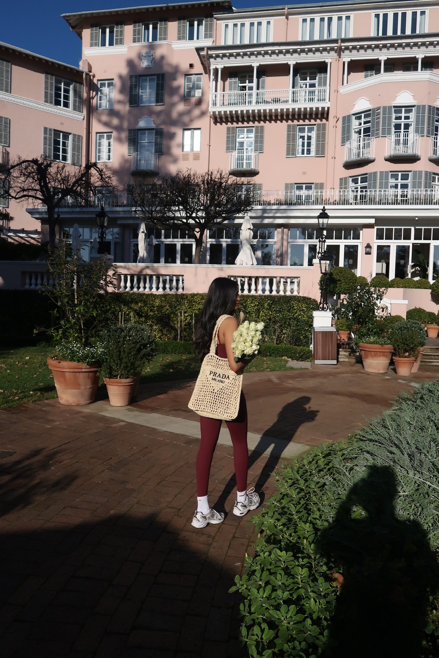 Burgundy Sculpt Leggings