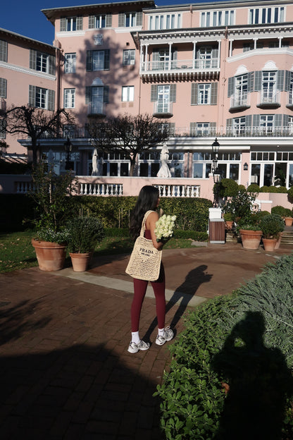 Burgundy Sculpt Leggings