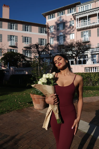 Burgundy Sculpt Tank