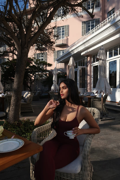 Burgundy Sculpt Tank