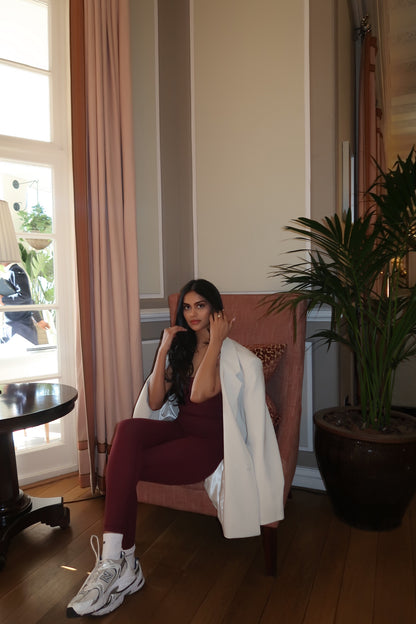 Burgundy Sculpt Tank